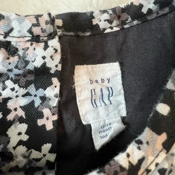 Baby Gap Floral Dress 12-18M - Picture 3 of 4